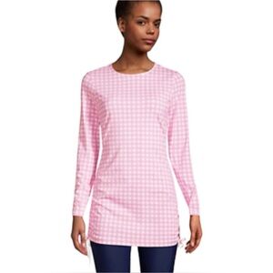 Lands End X Draper James Rash Guard Swim Tunic Top NWT